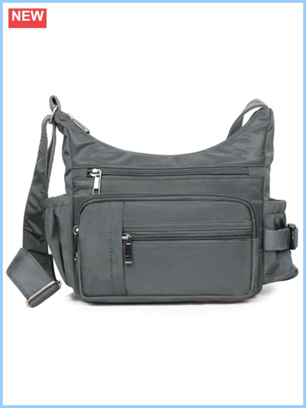 Volganik Rock RFID Anti-Theft Nylon Crossbody Bag Women Waterproof Shoulder